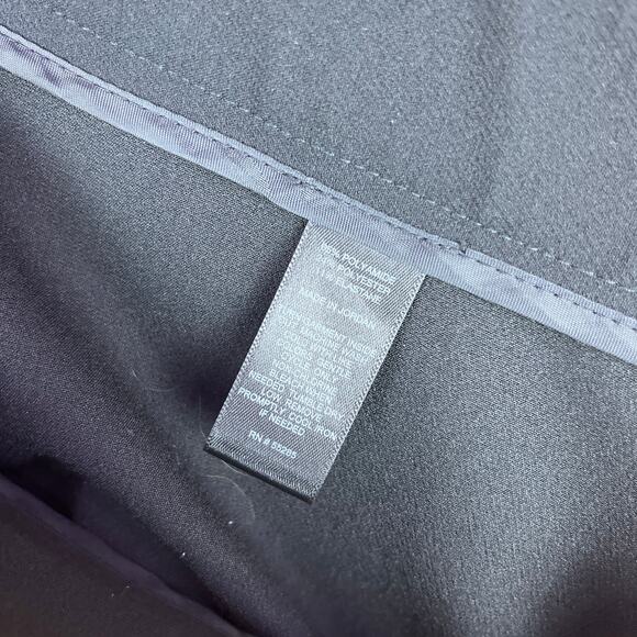 Express Womens Pants Black Leggings Side Lace Up Straight Leg Stretch 12 Regular - Picture 5 of 12